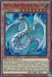 Bestia Cristallo Drago Arcobaleno