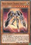Meck-Cavaliere Tramonto Arancione