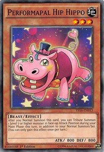 Yu-Gi-Oh! Hippo Token Card – YS16-ENT01 Common 1st Edition From Starter Deck: Yuya